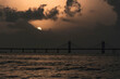 Bandra Worli Sea Link, Beautiful Sunset, Mumbai City, Maharashtra.