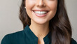 © Giuseppe Cammino - Young woman with perfect healthy pearly white teeth smile