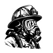 Firefighter Helmet Front