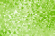 canvas print picture - さわやかな緑色の幾何学模様背景