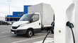 © scharfsinn86 - Electric truck with charging station. Concept