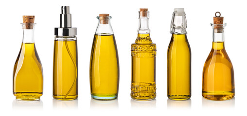 Canvas Print - Olive oil bottle