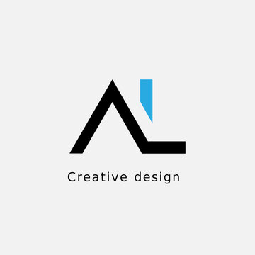 Creative ideas for AL Letter Logo PNG Vector (SVG) Free Download