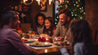 © Fxquadro - Festive Family Dinner: Christmas Joy at Home