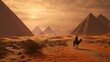 an ancient Egyptian expedition exploring the mysteries of the desert
