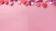 Walentynkowe abstrakcyjne pastelowe tło dla zakochanych par - miłość w powietrzu pełna serc.  Wzór do projektu baneru