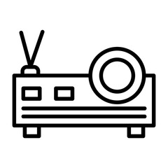 Sticker - Projector Icon