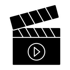 Sticker - Clapperboard Icon