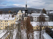 Zdar nad Sazavou Zamek w Czechach