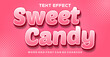 © sunardi - Sweet candy editable text effect