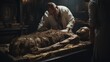 the process of embalming and preserving bodies in ancient Egypt