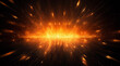 © Jan - A fiery space explosion radiates intense heat and light.