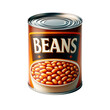 © Rawf8 - Beans tin can product isolated on white transparent background, png