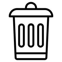 Sticker - trash bin line