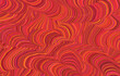rot gelb orange dynamischer wellenförmiger Hintergrund