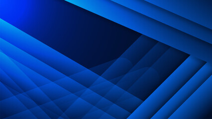 Poster - Simple and modern blue background for science, futuristic technology, energy and digital design concept.