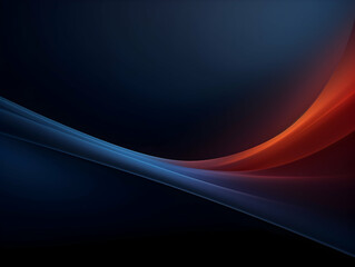 Wall Mural - abstract technology futuristic glowing curved line on dark blue background, abstract flow gradient b