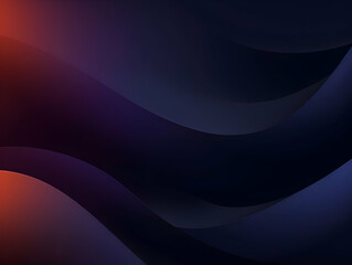 Wall Mural - abstract technology futuristic glowing curved line on dark blue background, abstract flow gradient b