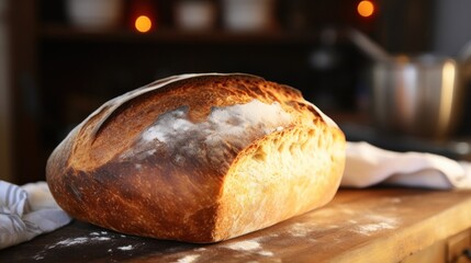 Freshly baked bread