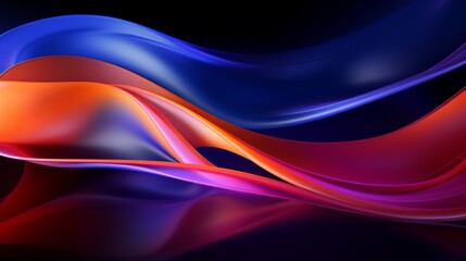 Liquid lines whit dynamic colors smooth wallpaper