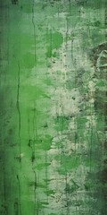 Wall Mural - Green grungy ripped distressed background wallpaper