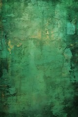 Wall Mural - Green grungy ripped distressed background wallpaper