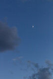 Fototapeta Lawenda - Księżyc w nowiu
