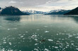 Hubbard glacier in Enchantment Bay, Alaska - panorama