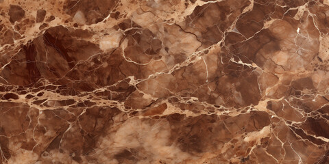 Canvas Print - Luxury Design Element: Chic Brown Marble Wallpaper for Sophisticated and Minimalistic Decor