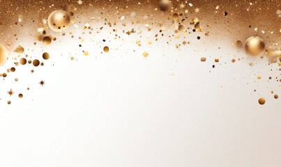 Poster - Luxury Glitter and Star Sparkles Background