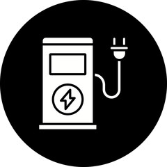 Wall Mural - Charging Station Icon