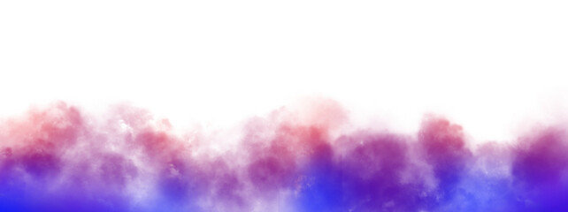 Wall Mural - gradient color smoke transparent background. realistic fog or mist texture isolated on background. v