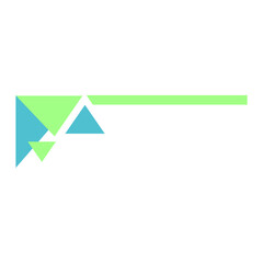 Wall Mural - Geometric Header Element