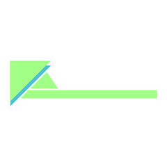 Wall Mural - Geometric Header Element