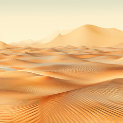 linear representations of a desert mirage