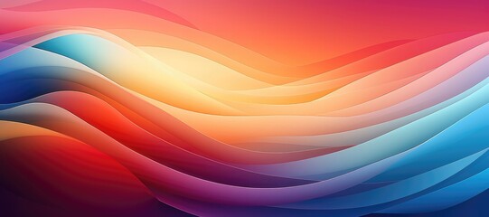 Wall Mural - an abstract background image features a smoothly transitioning color gradient that forms a visually 