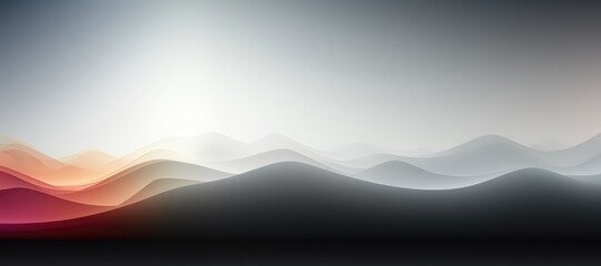 Wall Mural - an abstract background image showcases serene waves with a tranquil color gradient, complemented by 
