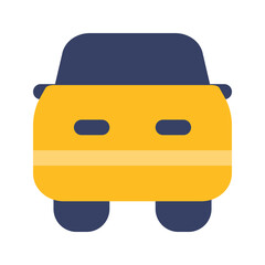 Poster - car flat icon