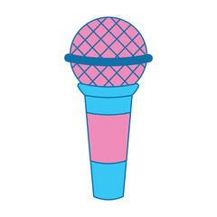 Poster - Microphone. Vector illustration