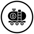 Tank wagon Vector Icon Design Illustration