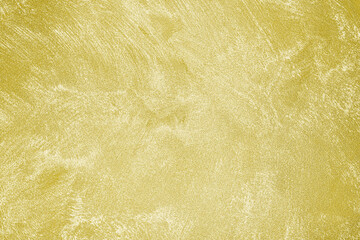 Poster - Texture of golden decorative plaster or concrete. Abstract gold grunge background.