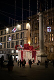 Fototapeta Na sufit - First Christmas lights in Florence, Italy