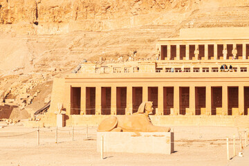 Wall Mural - The famous Temple of Queen Hatshepsut.