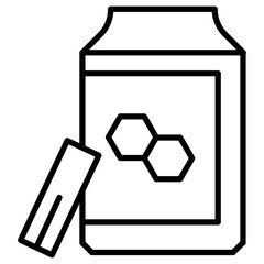 Sticker - Honey Jar Icon