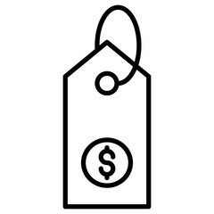 Sticker - Price Tag Icon