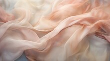  A Blurry Image Of A Pink And Beige Fabric On A White Background, With A Soft, Flowing Fabric In The Center Of The Image, With A Soft Pink And White Fabric In The Middle Of The Middle Of The.