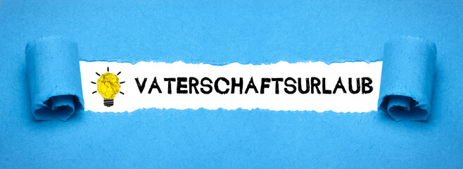 Sticker - Vaterschaftsurlaub	
