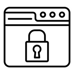 Poster - Browser Security Icon