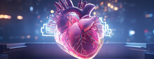 Medical 3D Model Of The Heart