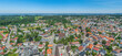 Stadtpanorama von Lindenberg im Westallgäu aus der Luft